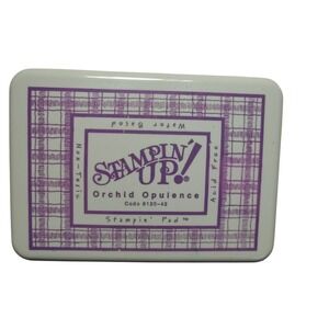 Stampin Up Orchid Opulence Water Based‎ Acid Free Non Toxic Stampin Pad